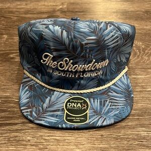 Floral Flatbill Rope Hat